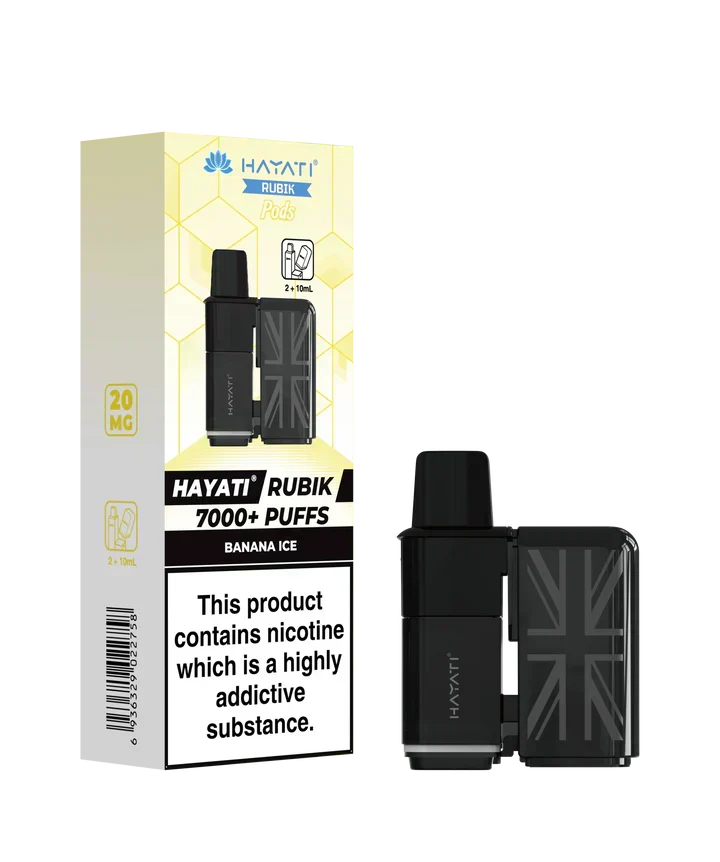 Hayati Rubik 7K Prefilled Refill Replacement Pods - Box of 5