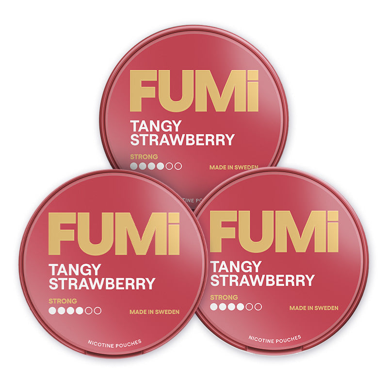 FUMI Tangy Strawberry 8mg (3-Pack)