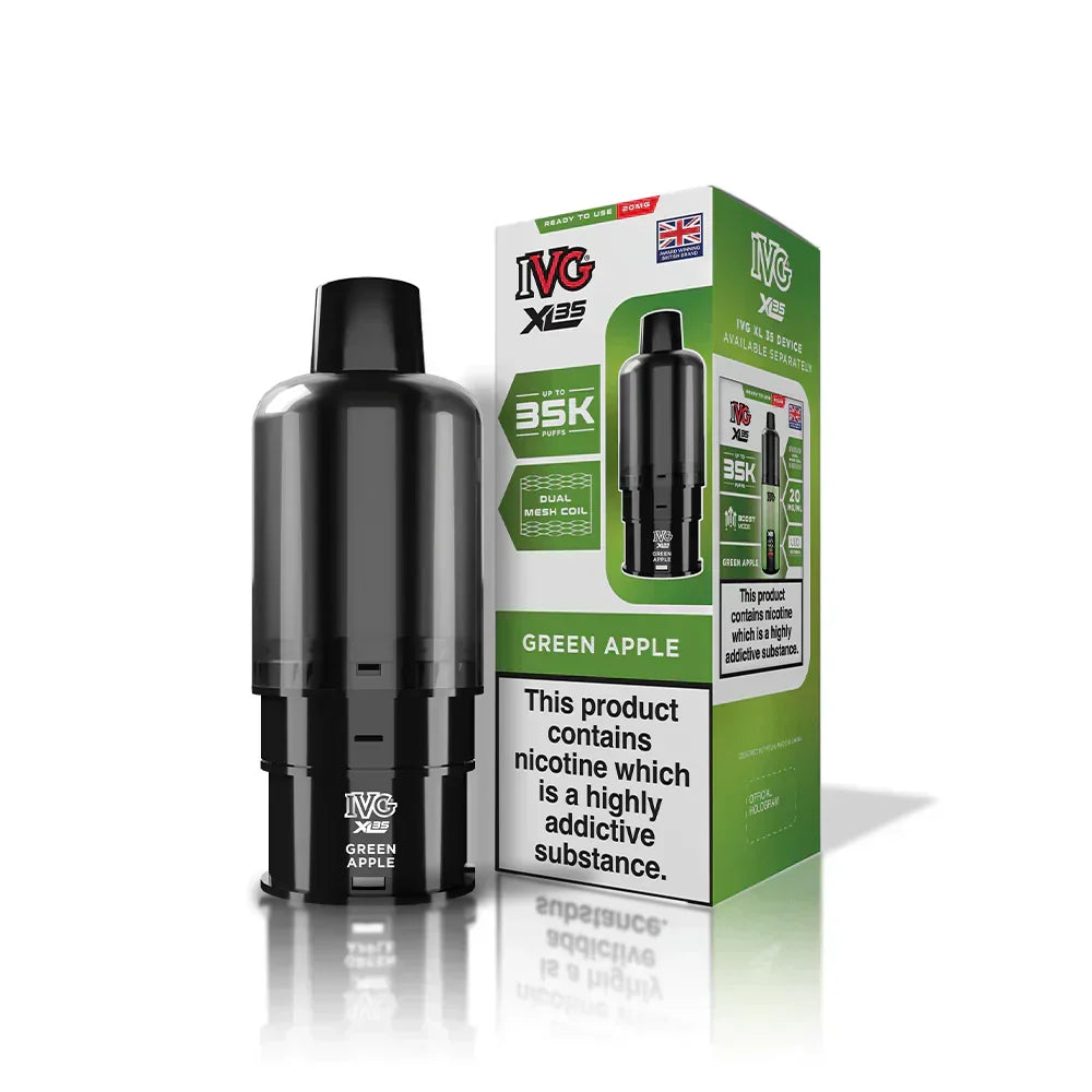 IVG XL 35K Prefilled Replacement Pods - Box of 5