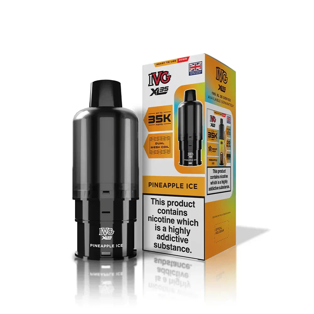 IVG XL 35K Prefilled Replacement Pods - Box of 5