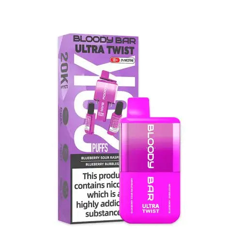 Bloody Bar Ultra Twist 20000 Puffs - Flavour