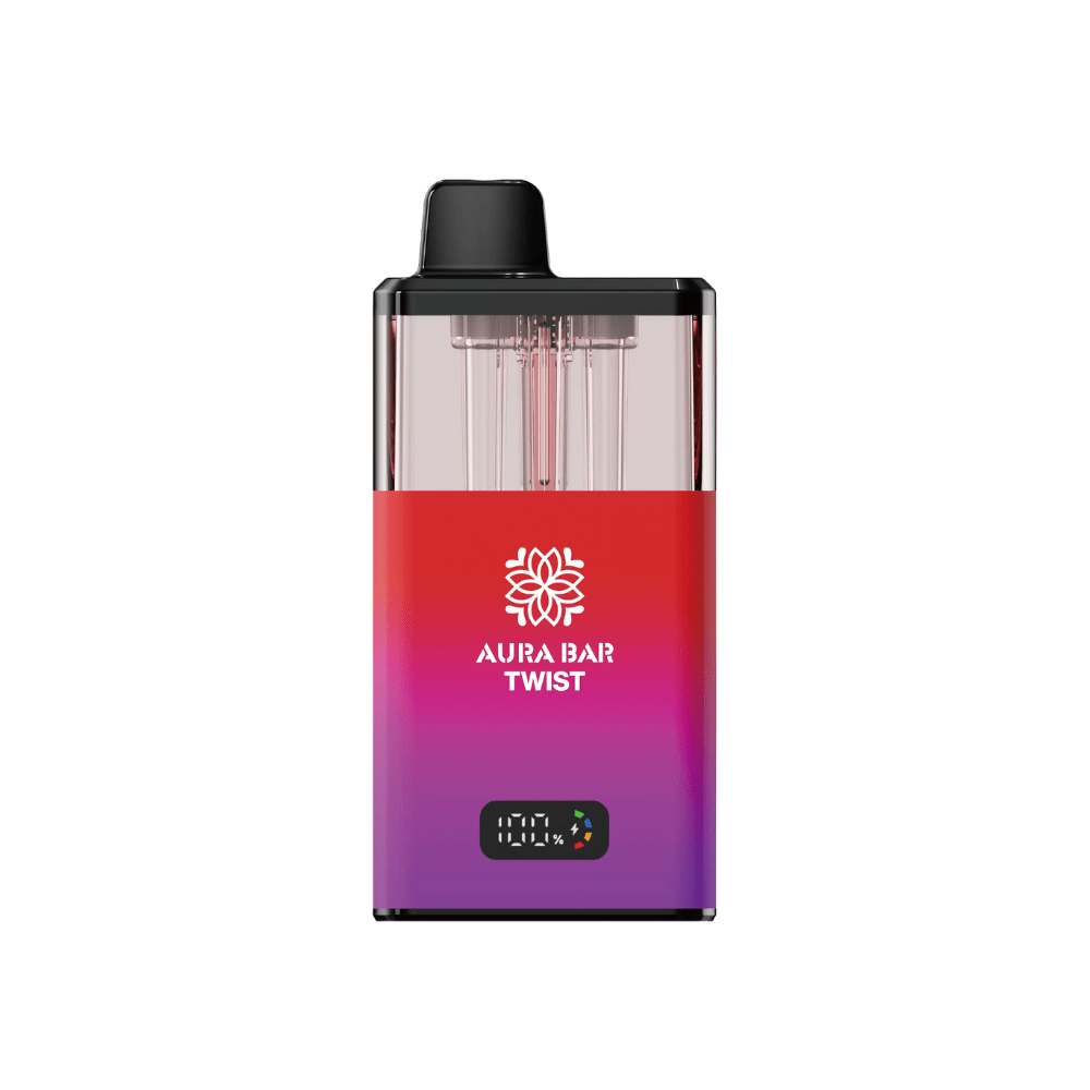 Crystal Prime Aura Bar Twist 40k Prefilled Pod Kit | Box of 5