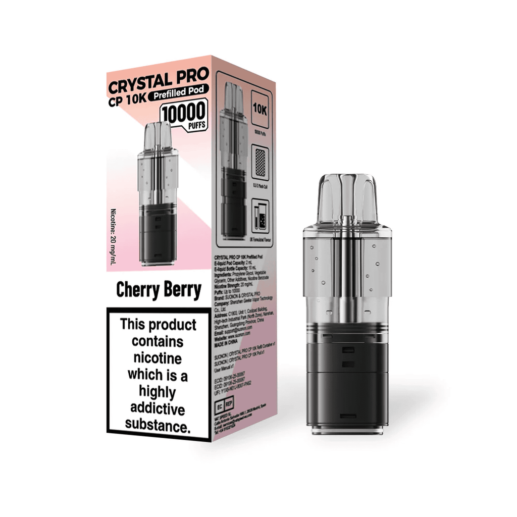 Crystal Pro CP 10k Replacement Pods Box of 5