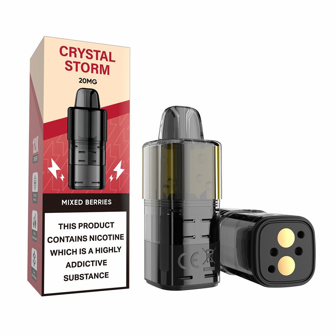 Crystal Storm Bar 12k Prefilled Refill Pods Pack of 5 - Wholesale Price !