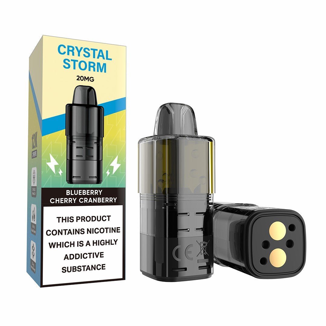 Crystal Storm Bar 12k Prefilled Refill Pods Pack of 5 - Wholesale Price !