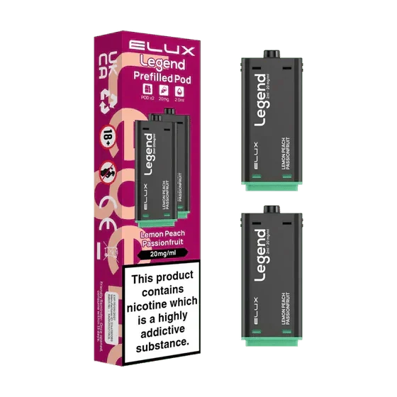 Elux Legend 1500 Replacement Pods Pack of 2 - Wholesale Price !