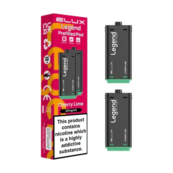 Elux Legend 1500 Replacement Pods Pack of 2 - Wholesale Price !