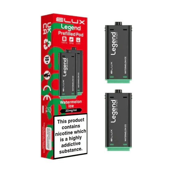 Elux Legend 1500 Replacement Pods Pack of 2 - Wholesale Price !