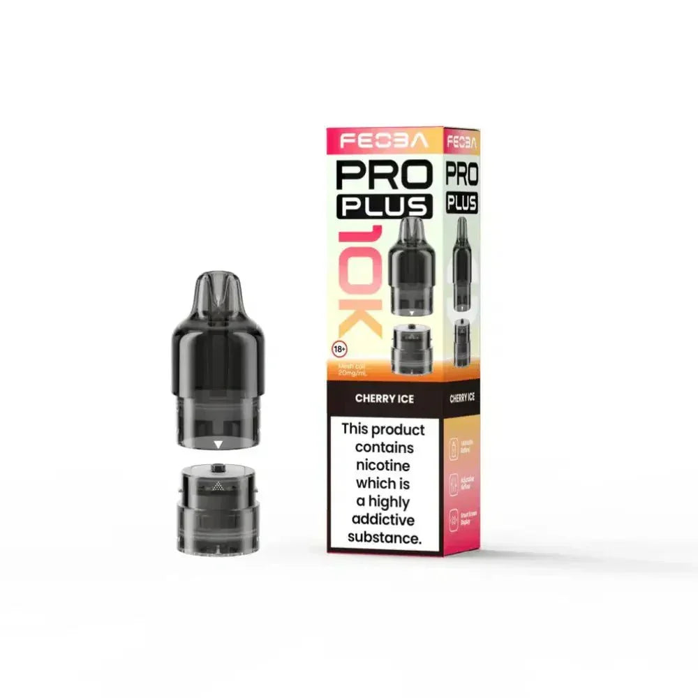 Feoba Pro Plus 10k Replacement Pods Pack of 5 - Wholesale Price !