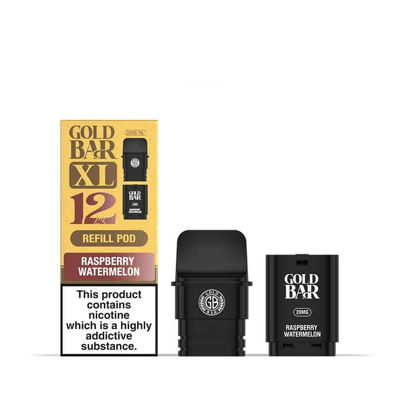 Gold Bar XL 10k Replacement Pods Box of 5 - Wholesale Price !