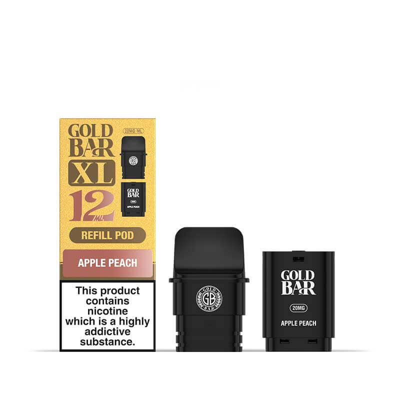 Gold Bar XL 10k Replacement Pods Box of 5 - Wholesale Price !