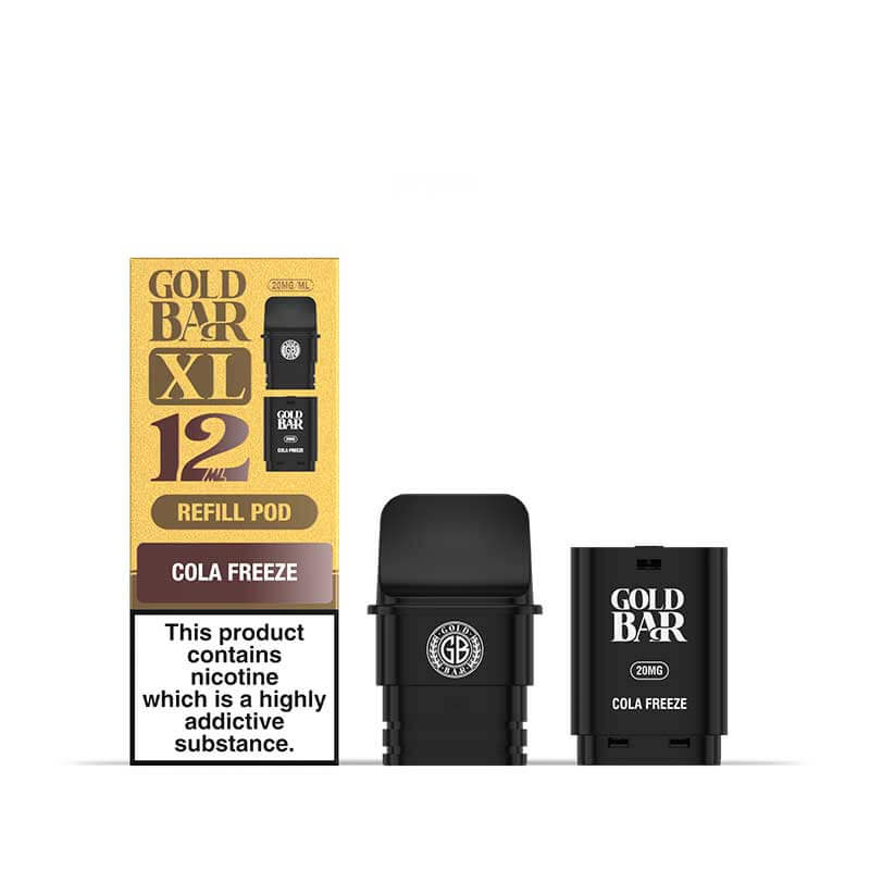 Gold Bar XL 10k Replacement Pods Box of 5 - Wholesale Price !