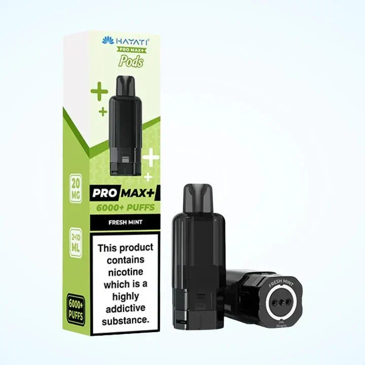 Hayati Pro Max Plus 6000 Prefilled Replacement Pods I Box Of 5