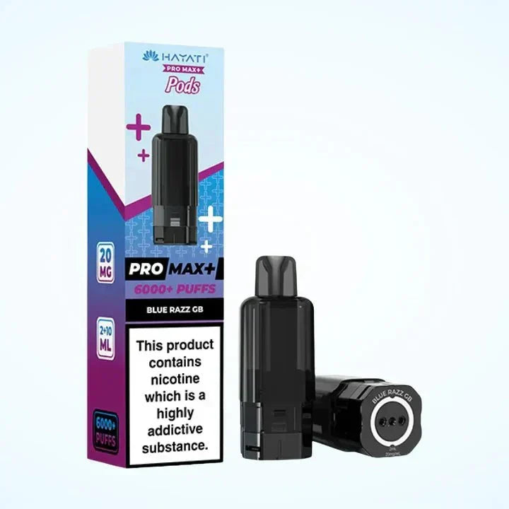 Hayati Pro Max Plus 6000 Prefilled Replacement Pods I Box Of 5