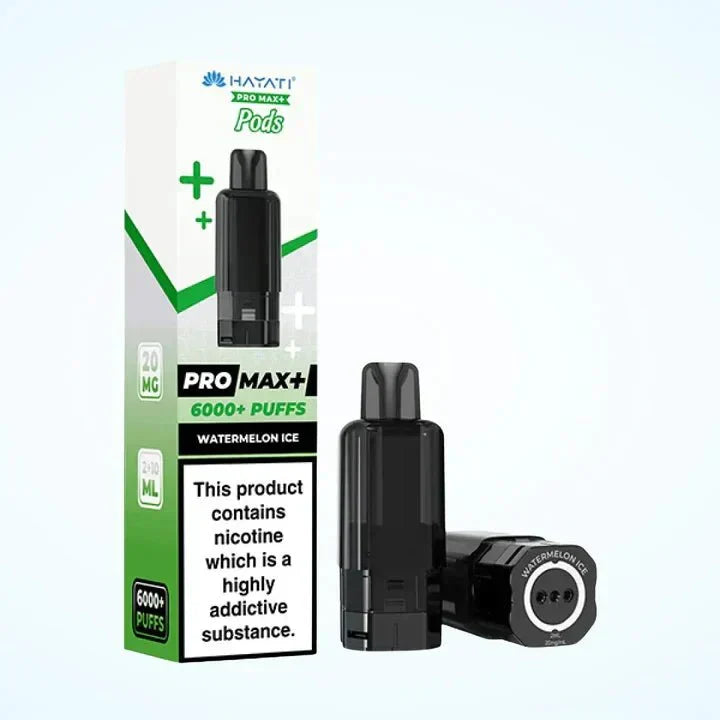 Hayati Pro Max Plus 6000 Prefilled Replacement Pods I Box Of 5