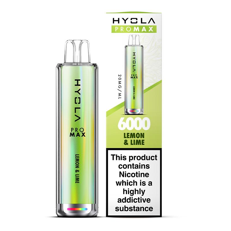 Hyola Pro Max 6000 Puffs Prefilled Vape Pod Kit - Box of 10