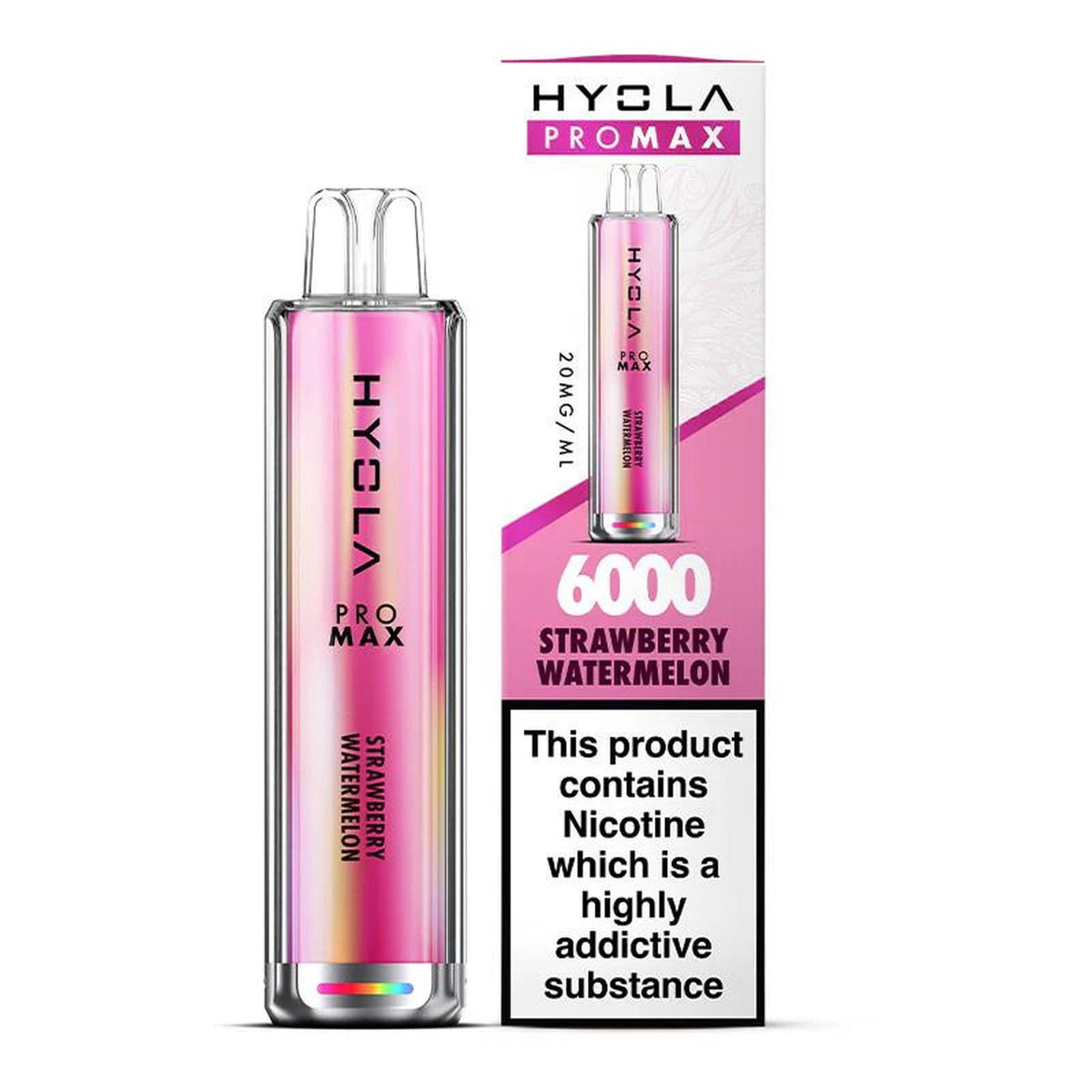 Hyola Pro Max 6000 Puffs Prefilled Vape Pod Kit - Box of 10