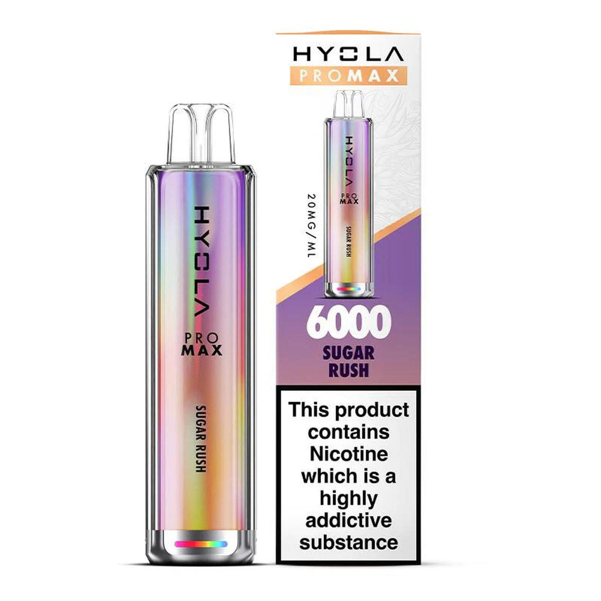 Hyola Pro Max 6000 Puffs Prefilled Vape Pod Kit - Box of 10