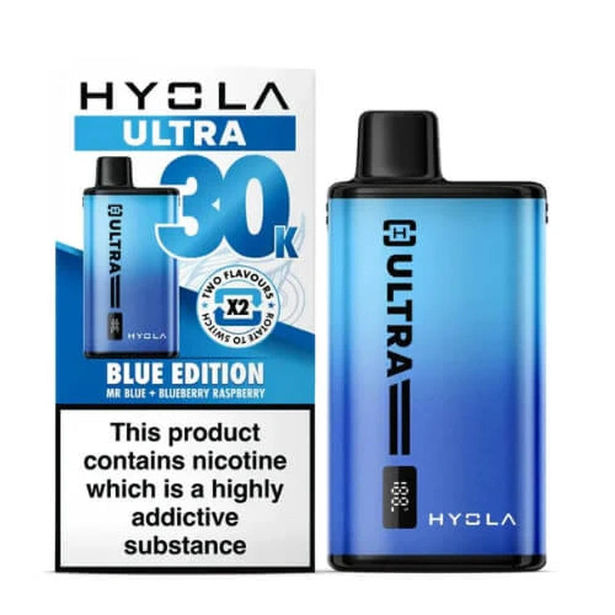 Hyola Ultra 30k Prefilled Pod Vape Kit - Box of 5