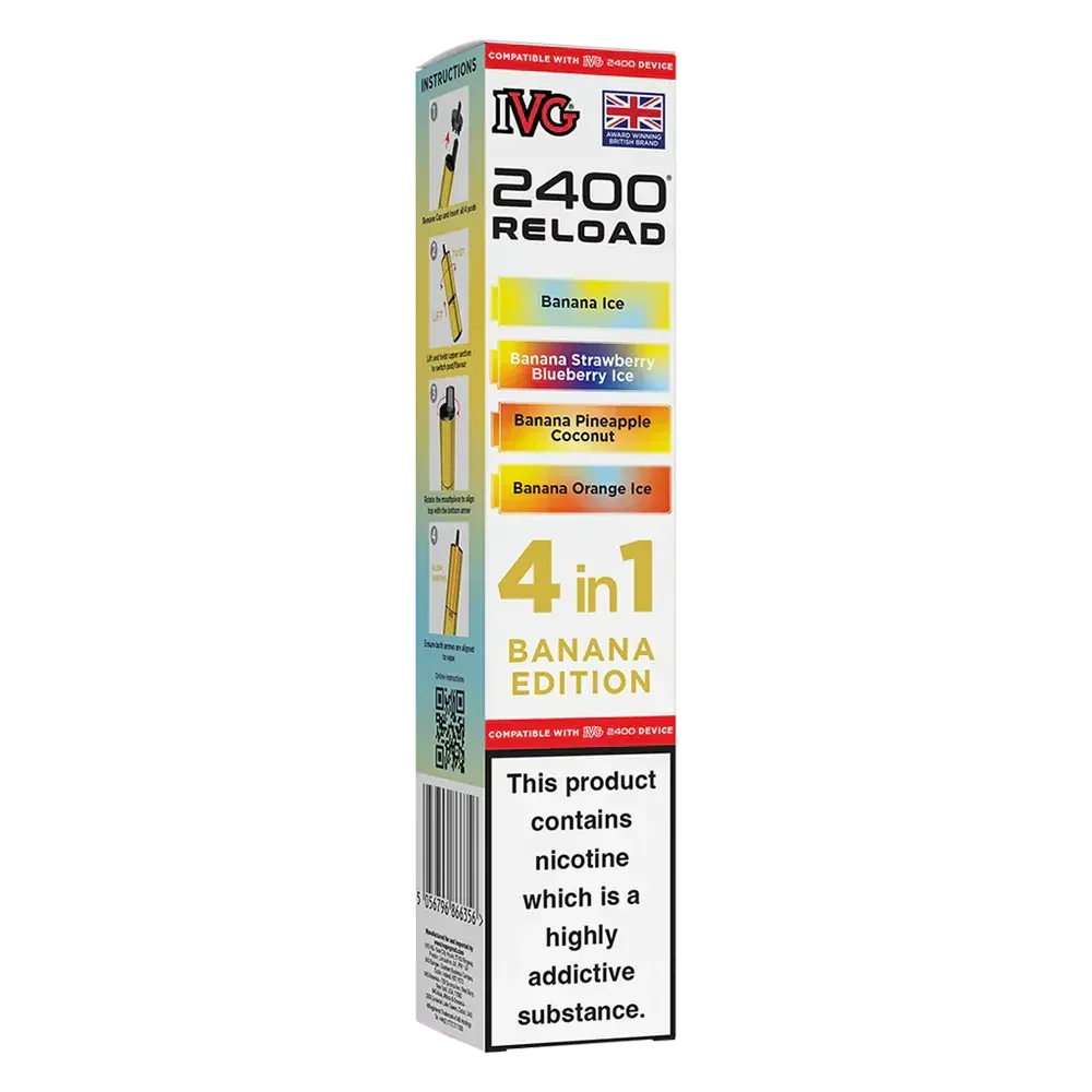 IVG 2400 4in1 Multi Flavour Edition Prefilled Pods