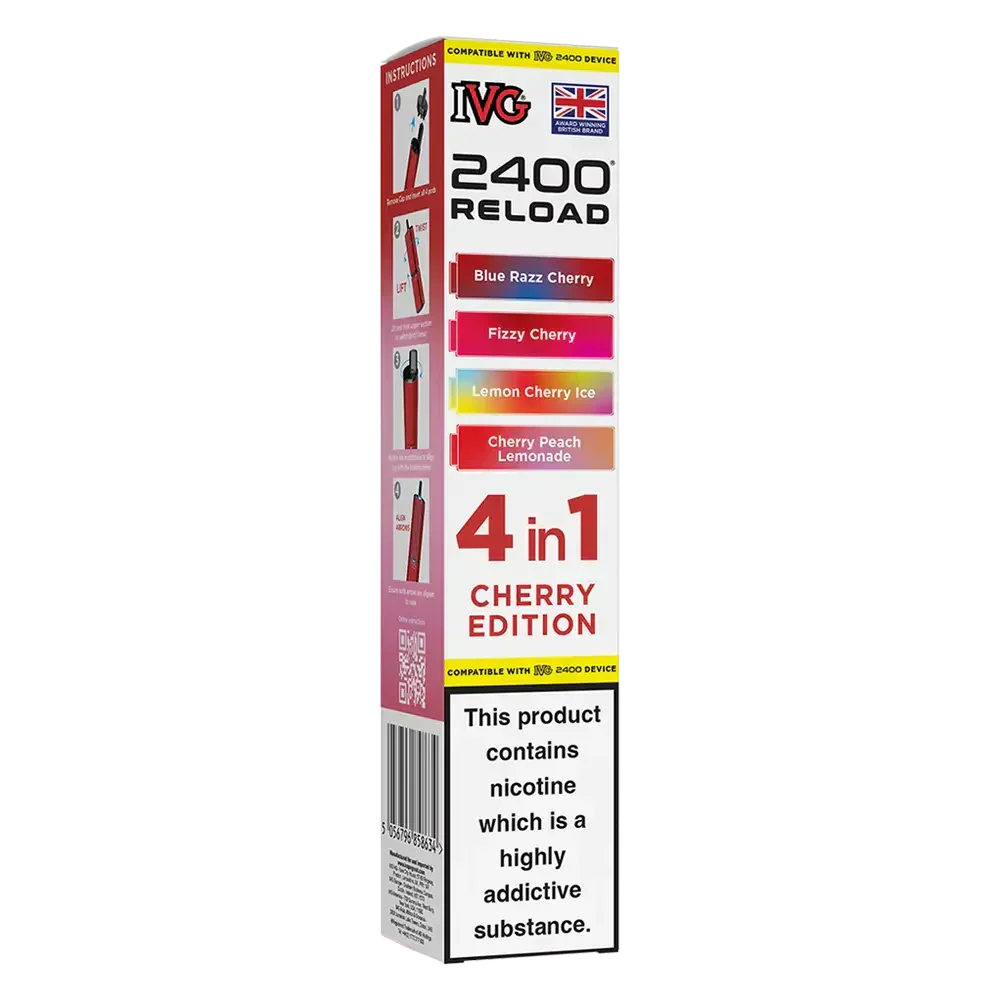 IVG 2400 4in1 Multi Flavour Edition Prefilled Pods