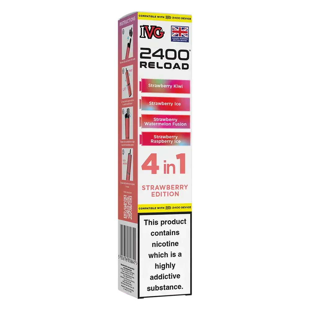 IVG 2400 4in1 Multi Flavour Edition Prefilled Pods