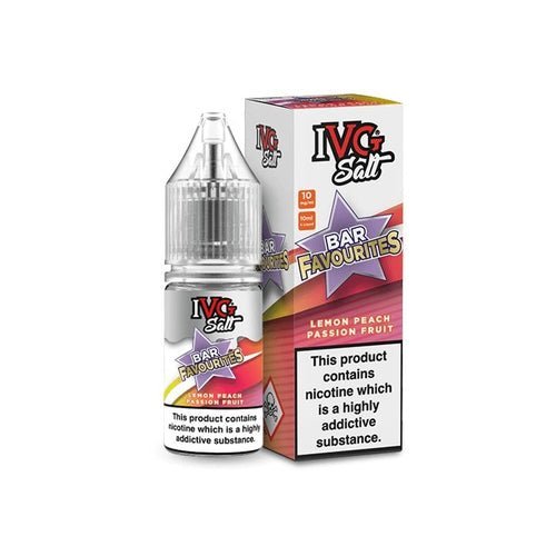 IVG Nic Salt Bar Favourite 10ml E Liquid - Pack Of 10