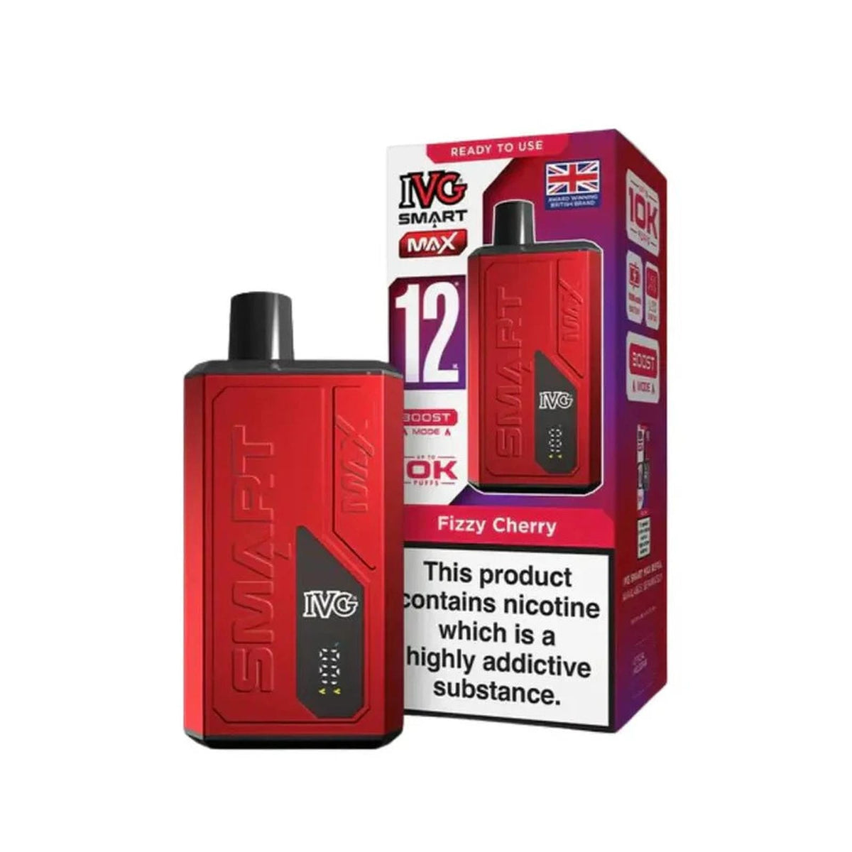 IVG Smart Max 10000 Prefilled Pod Vape Kit - Box of 5