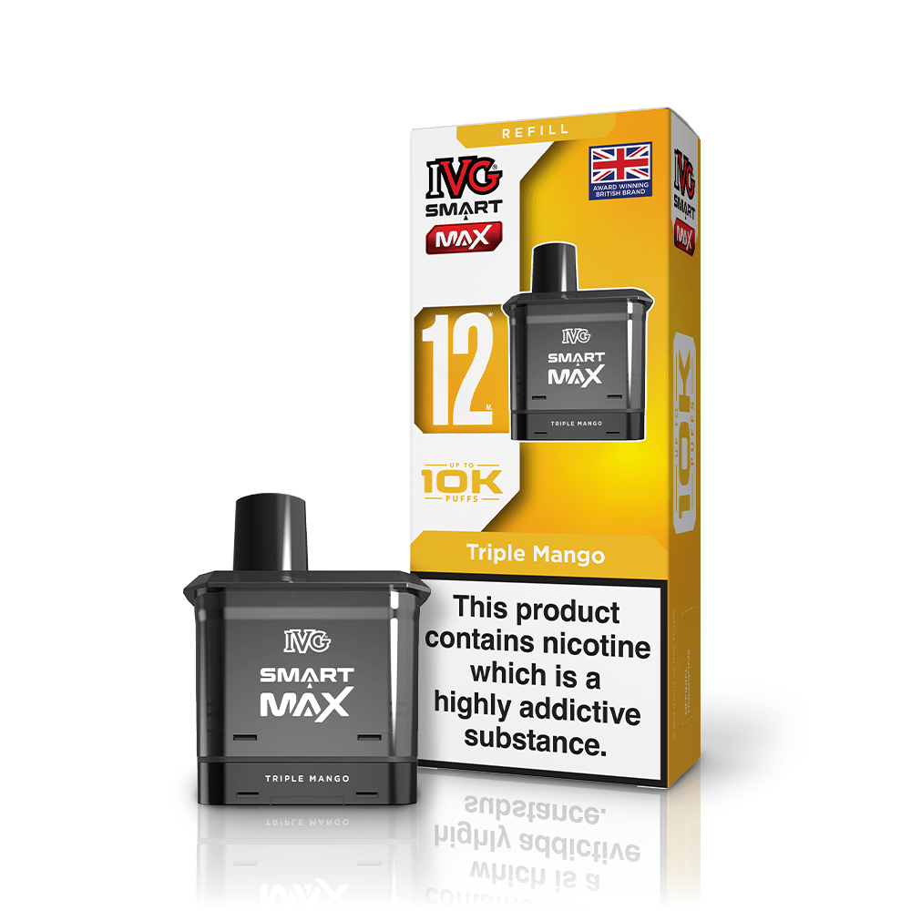 IVG Smart Max 10k Replacement Pods Pack of 5 - #Simbavapeswholesale#