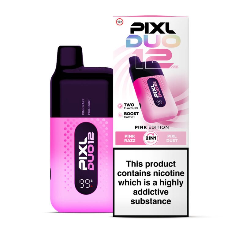 Pixl Duo 12000 Pre-Filled Pod Vape Kit - Box of 5