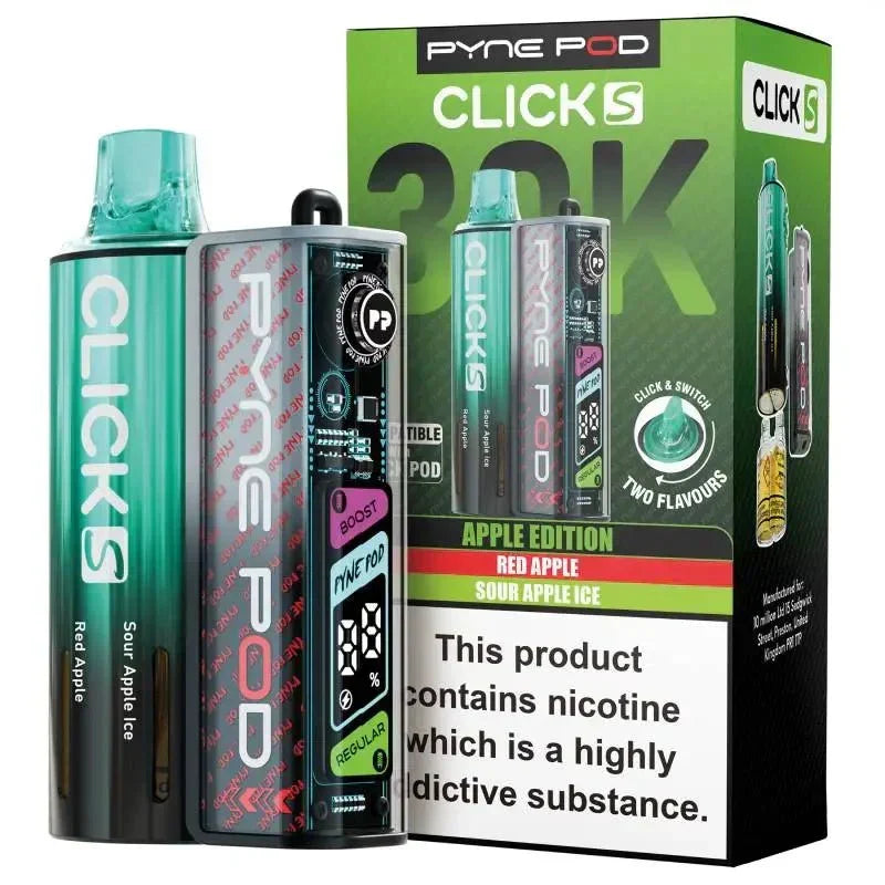 Pyne Pod Click S 30K Pod Vape Kit Pack of 5 - option1