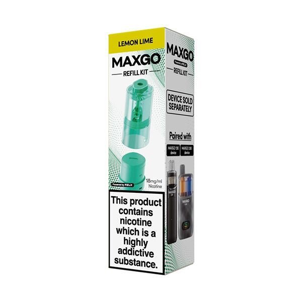 Relx Maxgo 33k & 12k Replacement Pods Box of 5 - Wholesale Price !
