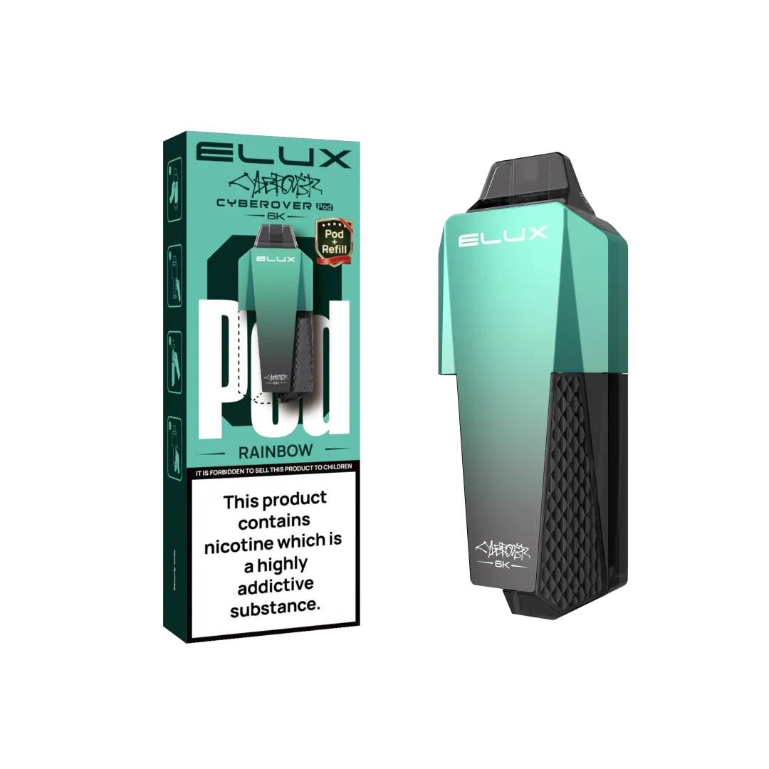 Elux Cyberover 6000 Prefilled Replacement Pods - Box of 5